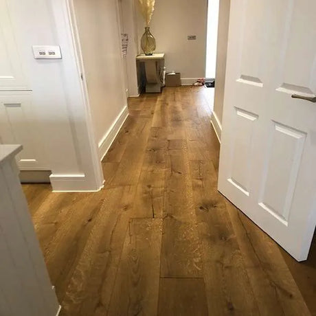 Remastered Collection Oak Flooring - 220mm – Merapi - Smoked Oak