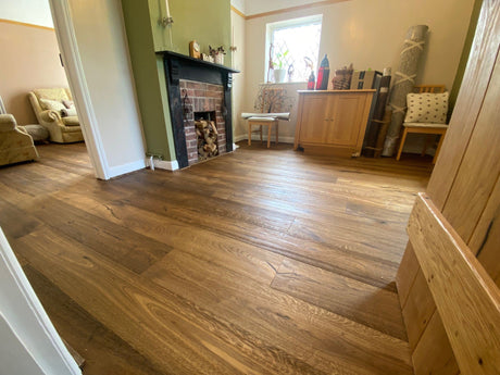 Rannoch XL Wide Plank Oak Flooring - 240mm