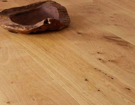Blenheim Originals Wide Plank Oak Flooring - 240mm – Brushed Natural Oak