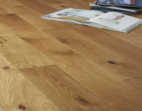Blenheim Traditional Oak Flooring - 150mm – Natural UV Oiled