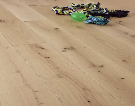 Balmoral Colours Oak Flooring - 190mm – Raw - Raw Oak