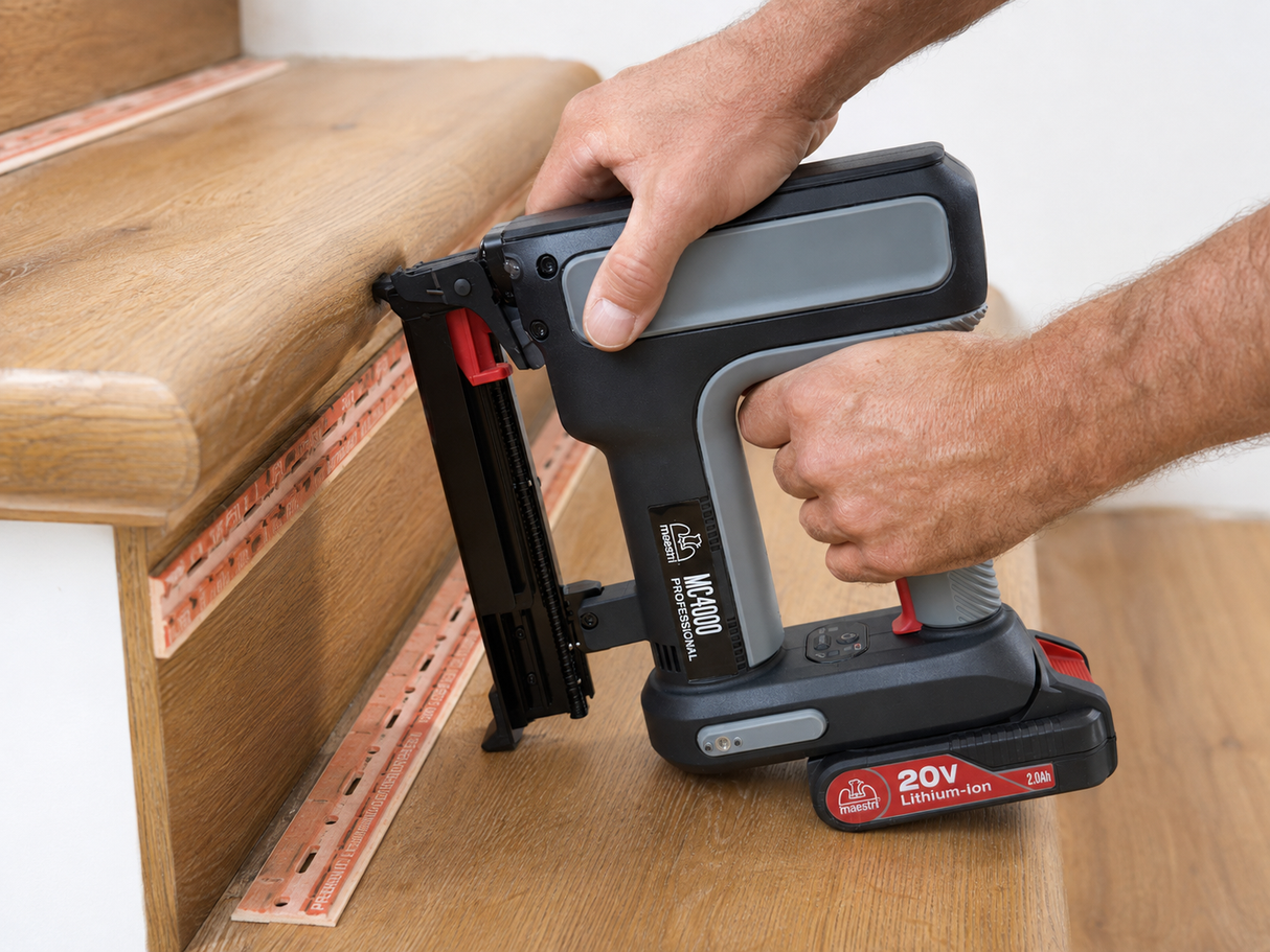 Spotnails Maestri MC4000 Cordless Flooring Stapler Kit 20V