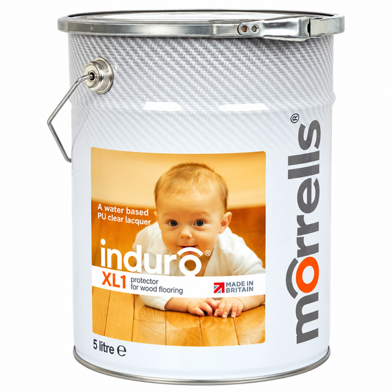 Morrells Induro XL1 Clear 1K Polyurethane Wood Floor Lacquer 5L