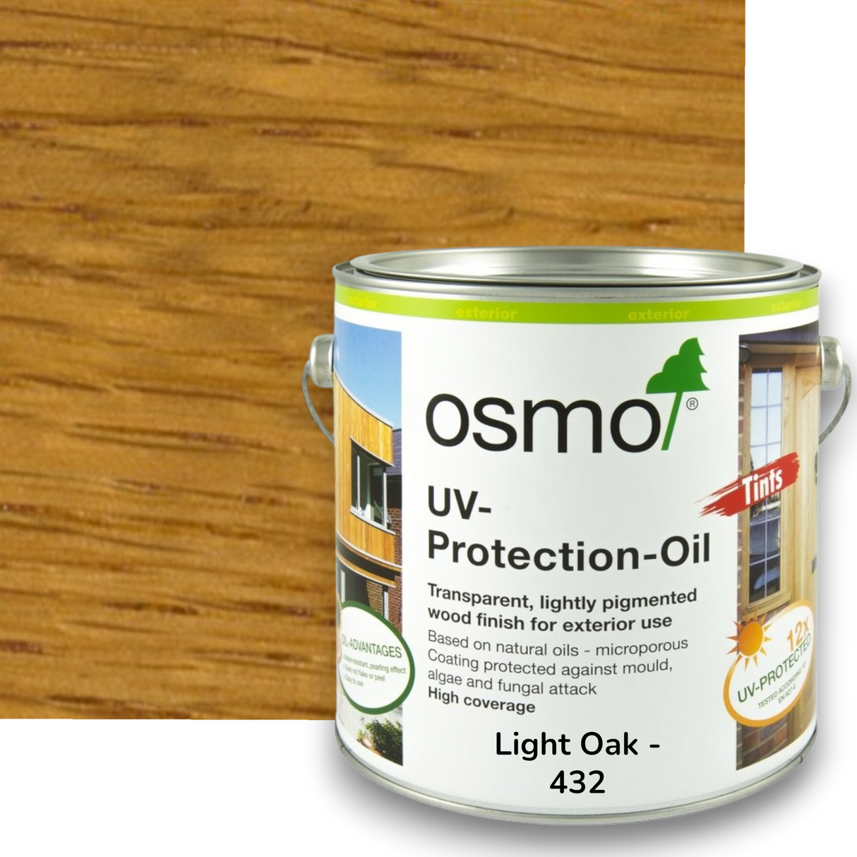 Osmo UV-Protection Oil Tints – Coloured Exterior Wood Oil
