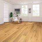 Signature Antique Oak Flooring - 190mm – Heavy Brushed Natural Oak