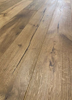 Signature Antique Oak Flooring - 190mm – Heavy Brushed Smoked Oak