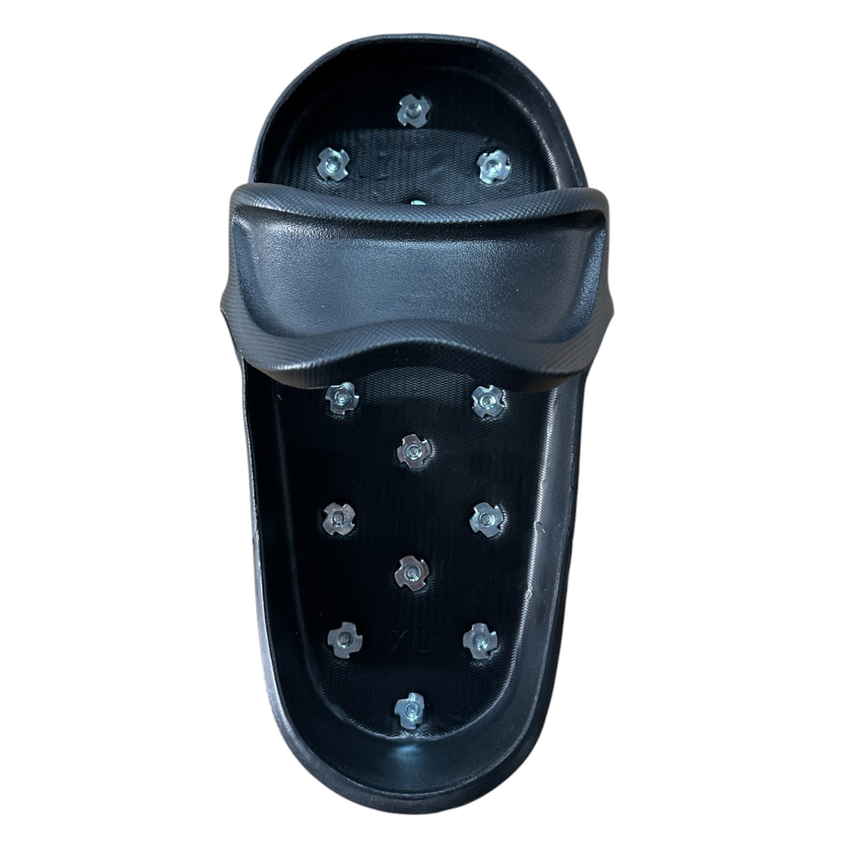 Slide On Spiked Shoes - X Large (Size UK 9-12)