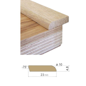 Solid Oak Flat Strip