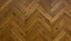 V4 Urban Nature Herringbone Granite Smoke flooring — image 1