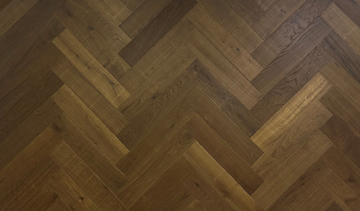 V4 Urban Nature Herringbone Shadow Grey flooring — image 1