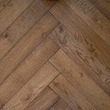 Staki Walnut Herringbone Rustic LED Oil (0.80sqm pack)