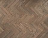 Frozen Umber herringbone