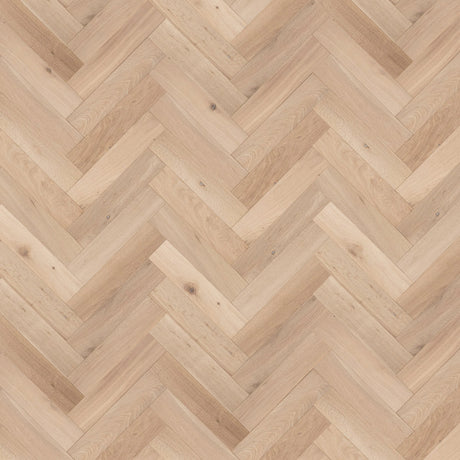 V4 Deco Herringbone Flooring - Unfinished Oak - 90mm – product image