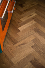 V4 Deco Herringbone Smoked Oak flooring — image 3