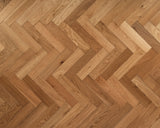 Deco Smoked Oak Herringbone wood floors