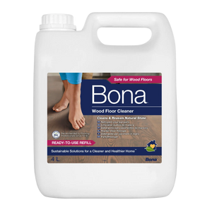 Bona Wood Floor Cleaner 4L - Designed for Lacquered/Varnished Floors