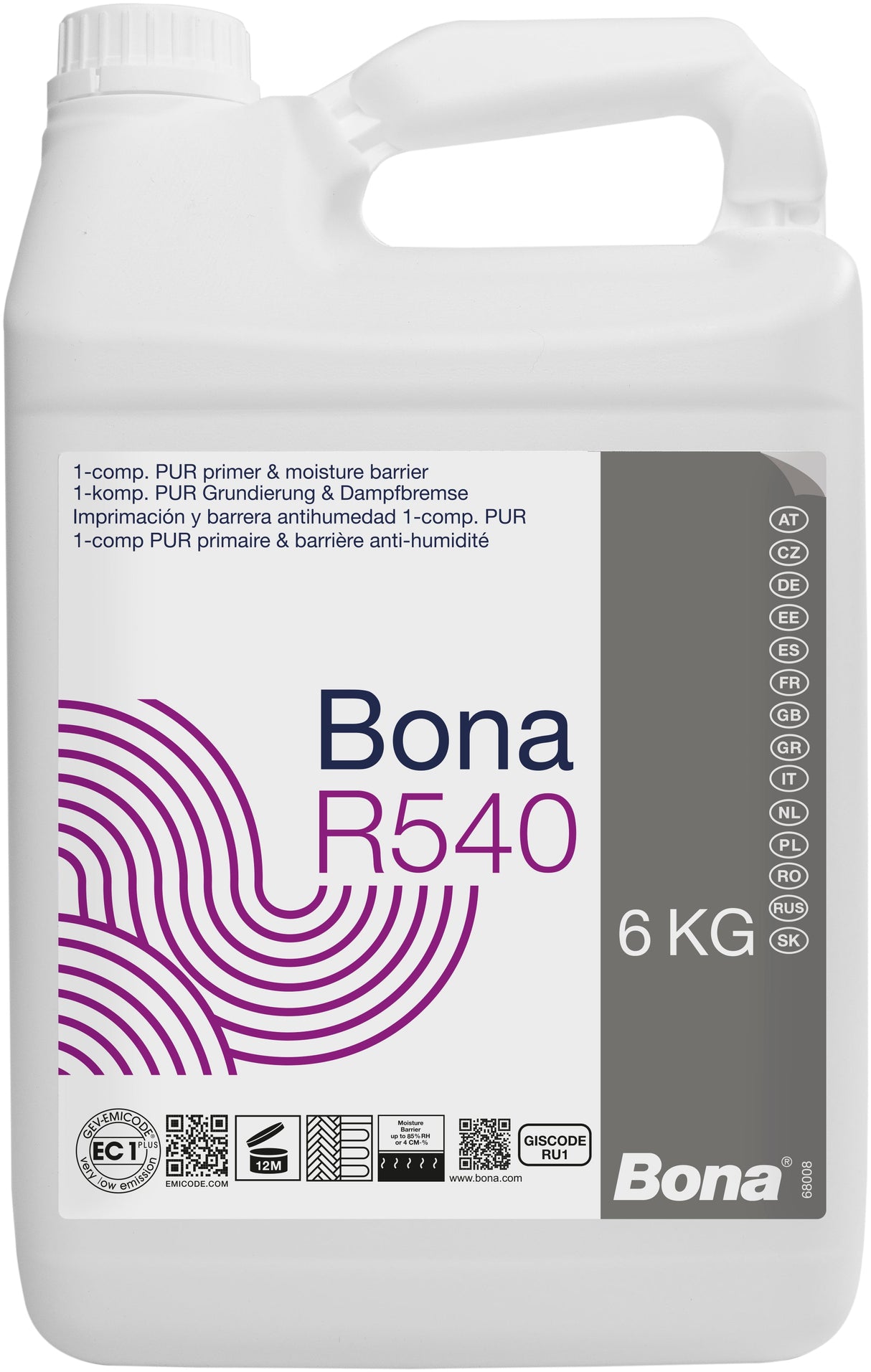 Bona R540 Primer/DPM 6KG - Wiltshire Wood Flooring Supplies