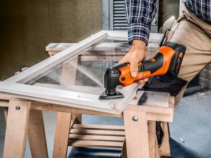 Fein AMM 500 Plus Top 4Ah AS 18V AMPShare Multi Tool Kit - Wiltshire Wood Flooring Supplies
