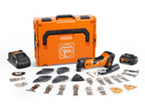 Fein AMM700 Max Top AS 18V 4.0Ah 60pc BL Oscillating Multi Tool Kit AMPShare - Wiltshire Wood Flooring Supplies