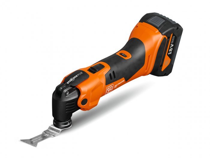 Fein AMM700 Max Top AS 18V 4.0Ah 60pc BL Oscillating Multi Tool Kit AMPShare - Wiltshire Wood Flooring Supplies