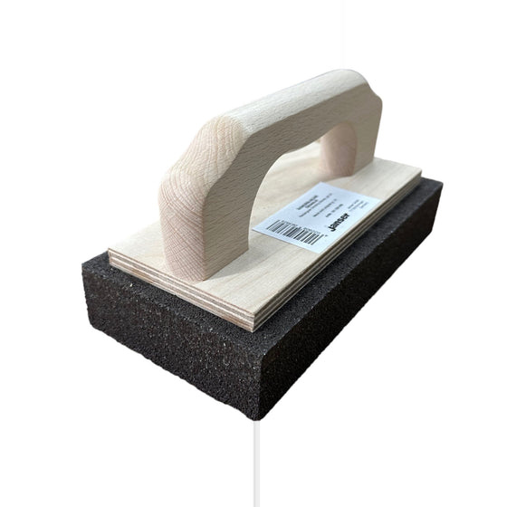 Janser Floor Grinding Carborundum Stone with Handle (24 Grit)