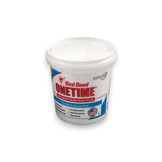 Onetime Rapid Drying Lightweight White Filler 250ml