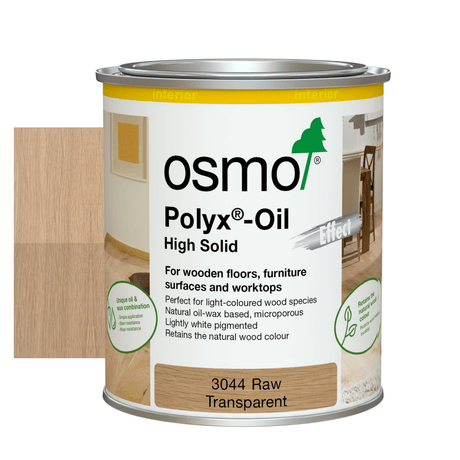 Osmo Polyx Oil Effect - Raw Matt (3044) - Wiltshire Wood Flooring Supplies