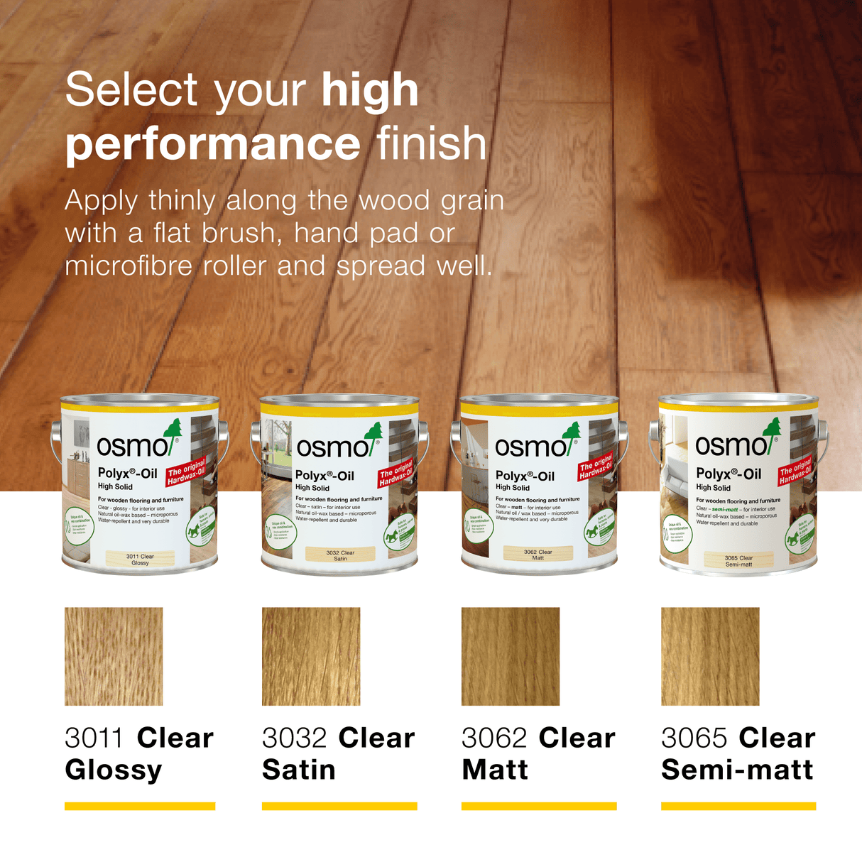 Hard Wax Oil OSMO Aceite De Cera Dura Polyx 0.75 L (25.3 Fl Oz Per Legno - Foto 10