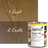 Osmo Polyx -Oil Tints – Tinted Hardwax Oil for Wooden Floors & Furniture