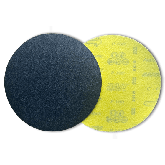 Sait 200mm Silicon Carbide Hook & Loop Velcro Backed Sanding Discs