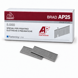 Maestri AP25 25mm brad nails with box, pack of 5000