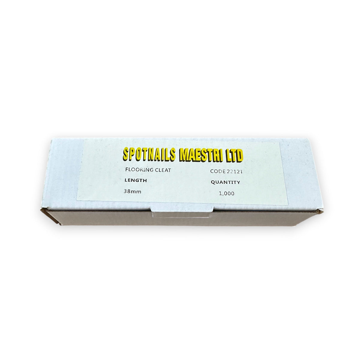 Spotnails T Flooring Nails 38mm Box Of 1000 - Wiltshire Wood Flooring Supplies