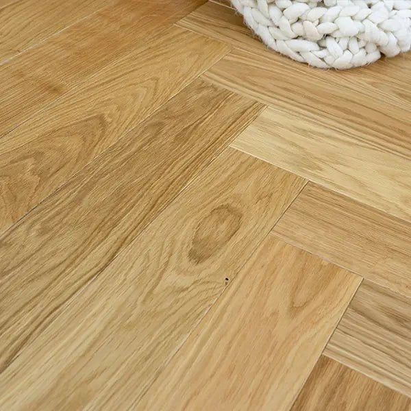 Staki Natural Herringbone Rustic Oak LED Oil (0.80sqm pack) - Wiltshire Wood Flooring Supplies