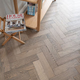 ZB101 Frozen Umber Herringbone (Price Per Pack)