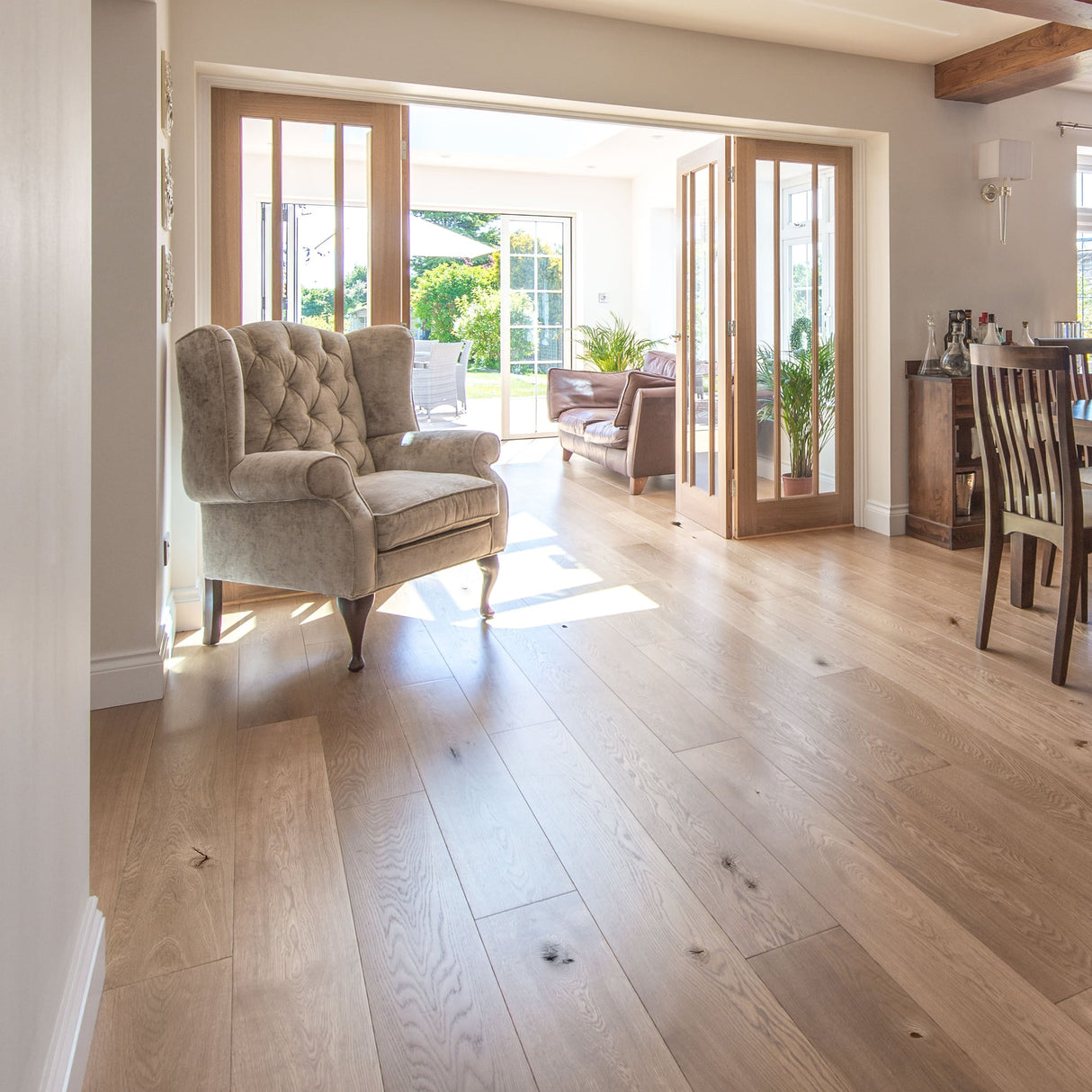 A110 Oak Rustic Matt Lacquered (Price Per Pack) - Wiltshire Wood Flooring Supplies