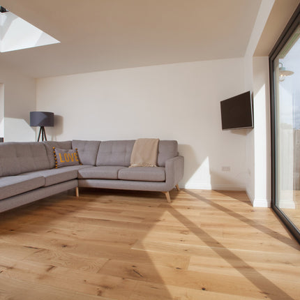 A111 Oak Rustic Brushed & Lacquered - Wiltshire Wood Flooring Supplies