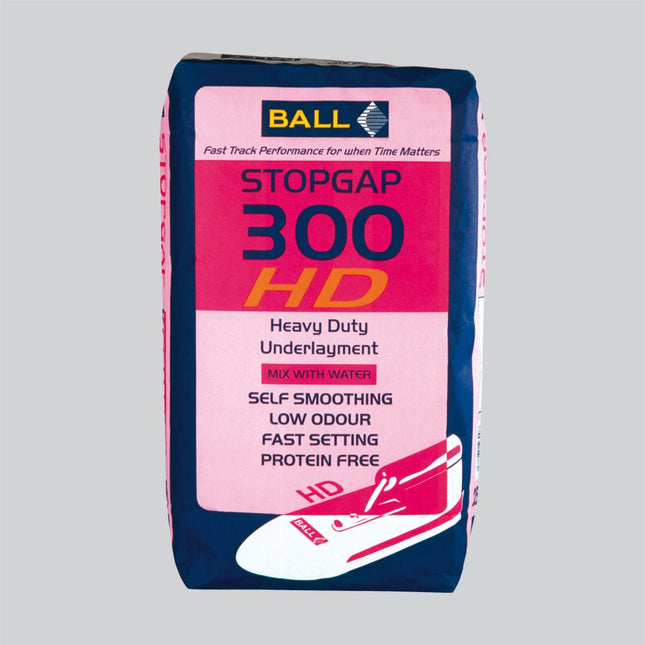Ball Stopgap 300HD Screed - 25kg - Smoothing Compound - Wiltshire Wood Flooring Supplies