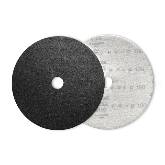 Bona 8100 178mm Black Silicon Carbide Sanding Discs - Wiltshire Wood Flooring Supplies