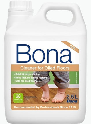 Bona Cleaner Refill for Oiled Floors 2.5L - Wiltshire Wood Flooring Supplies