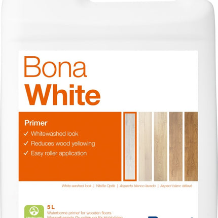 Bona Prime White 5L - Wiltshire Wood Flooring Supplies