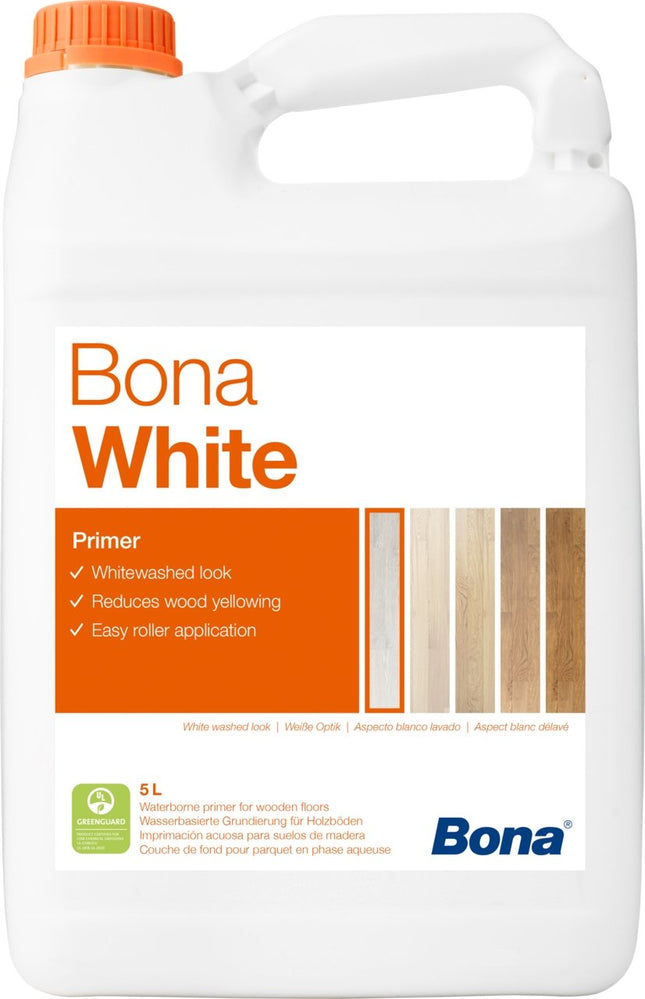 Bona Prime White 5L - Wiltshire Wood Flooring Supplies