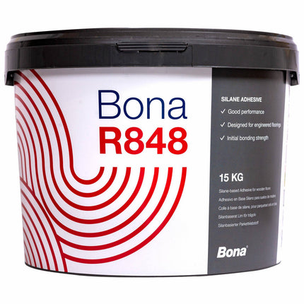 Bona R848 15kg Flexible Wood Flooring Adhesive - Wiltshire Wood Flooring Supplies