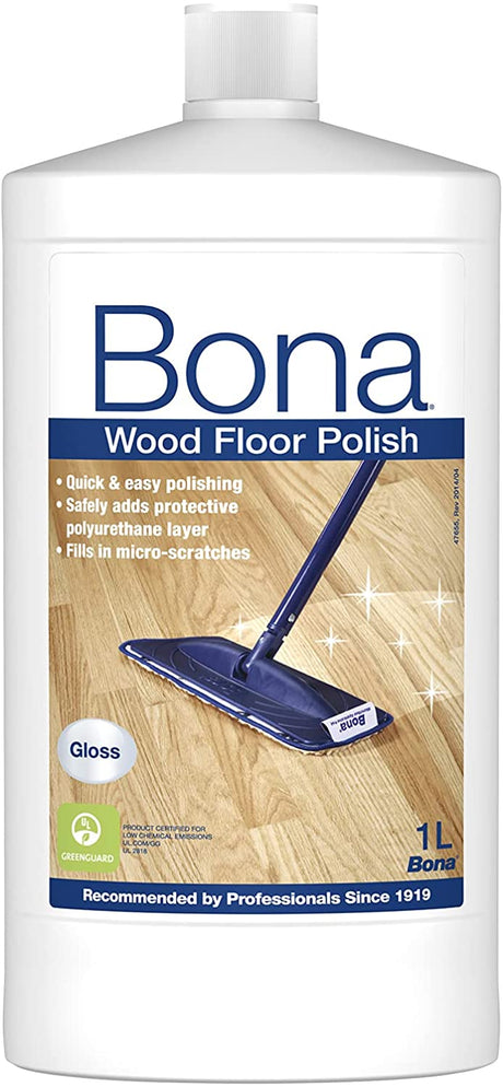 Bona Wood Floor Polish 1L - Wiltshire Wood Flooring Supplies