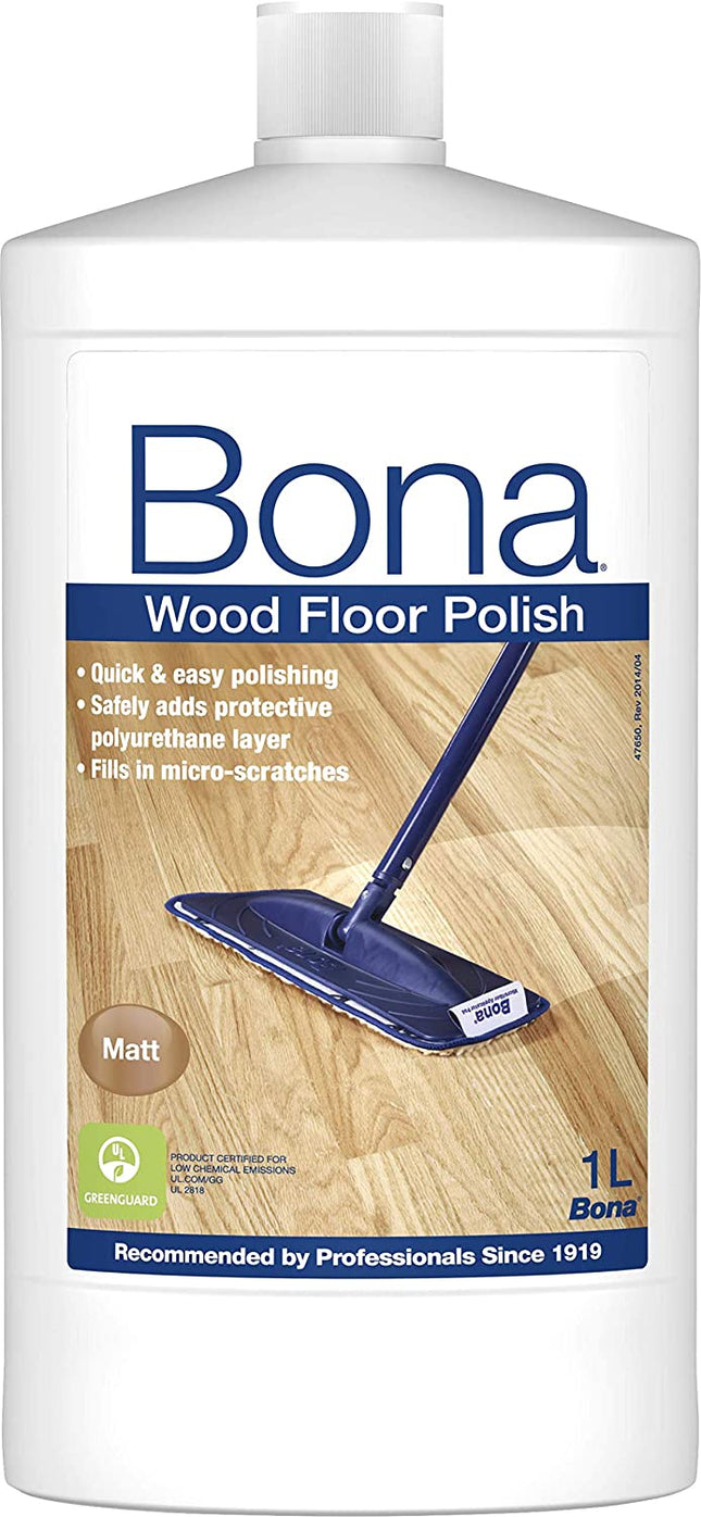 Bona Wood Floor Polish 1L - Wiltshire Wood Flooring Supplies