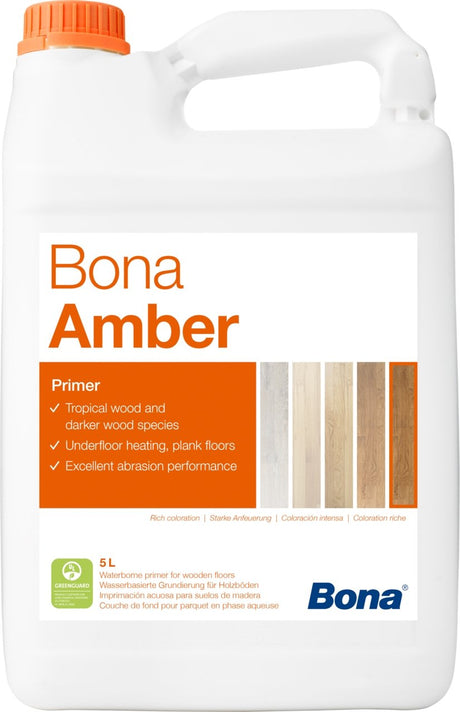 Bona Wood Floor Primer Amber 5L - Wiltshire Wood Flooring Supplies