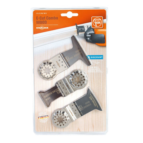 Fein E - Cut Combo Wood Carbide Pro Saw Blade 35 x 45mm Set - Wiltshire Wood Flooring Supplies