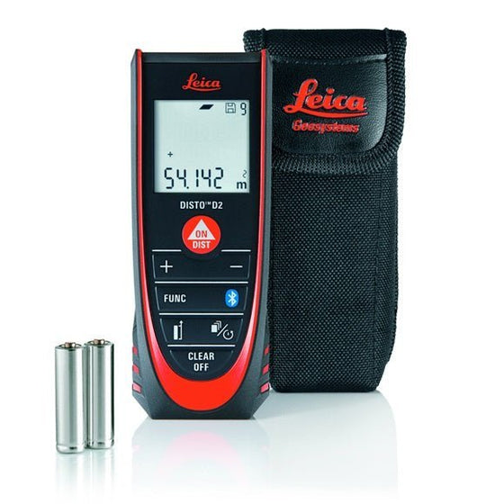 Leica DISTO D2 BT Bluetooth Laser Distance Measure – 100m