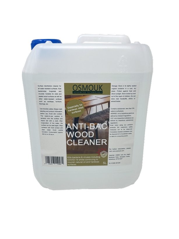 Osmo Anti - Bac Wood Cleaner (8036) 5L - Wiltshire Wood Flooring Supplies