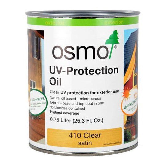 Osmo UV-Protection Oil 410 – Clear Exterior Wood Oil