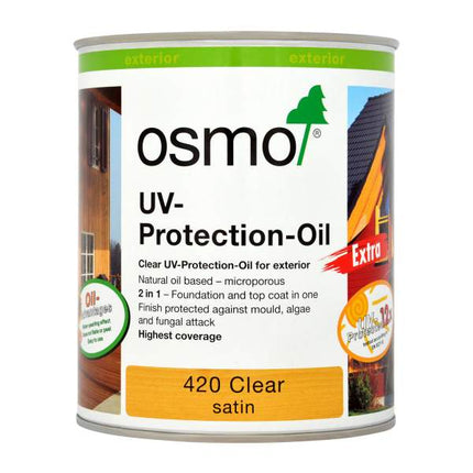 Osmo UV-Protection Oil Extra 420 - Wiltshire Wood Flooring Supplies